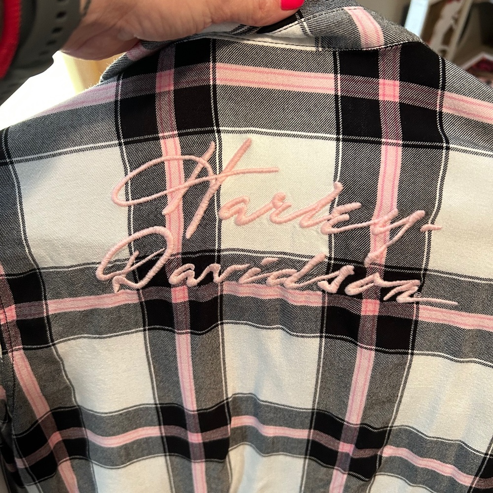 Harley Davidson Button Up